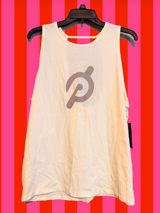 Peloton Tops - Peloton Cream Keyhole Tank Top